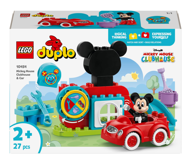 LEGO DUPLO Disney™ 10454 Klub przyjaciół Myszki Miki i samochód - 1308179 - zdjęcie